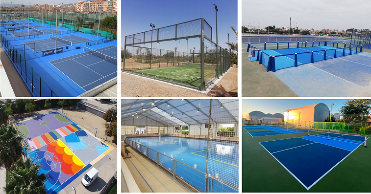 Transforma el juego: soluciones innovadoras para pistas multideportivas, tenis, pádel y pickleball…