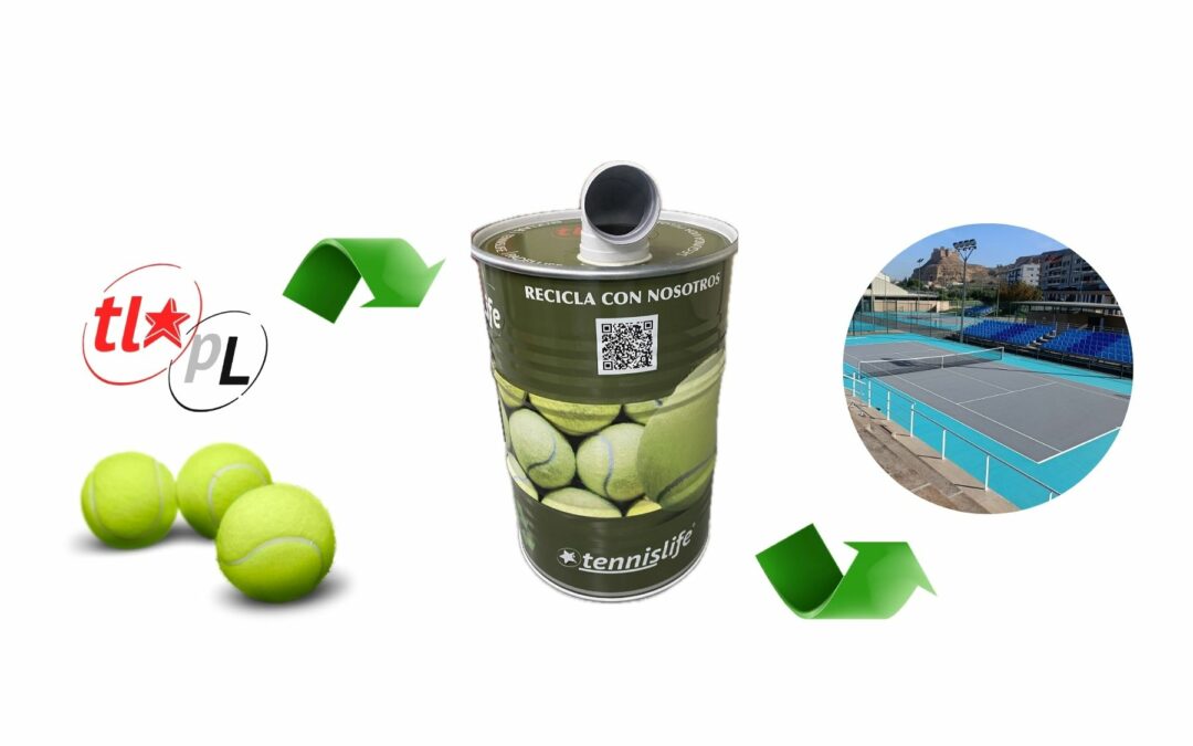 Nace ECOBALL: un Proyecto para Reciclar Pelotas de Tenis y Pádel y Darles una Segunda Vida