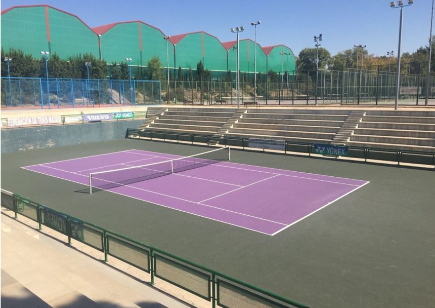 TENNISLIFE, de COMPOSAN, renueva todas las pistas de la Federación de Tenis de Madrid