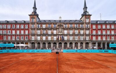 Composan firma su ‘hat-trick’ más emblemático en el Mutua Madrid Open