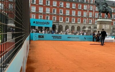 Tennislife Grass Clay Eco en la Plaza Mayor de Madrid