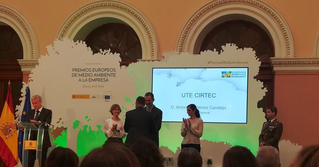 «COMPOSAN Industrial y Tecnología» logra un accésit del Premio Europeo de Medio Ambiente, con su proyecto CIRTEC